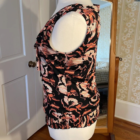 🌺 Style and Co sleeveless floral Size L 🌺 - Picture 4 of 8